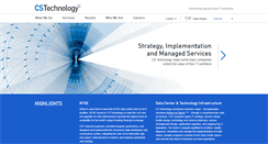 Desktop Screenshot of cstechnology.com